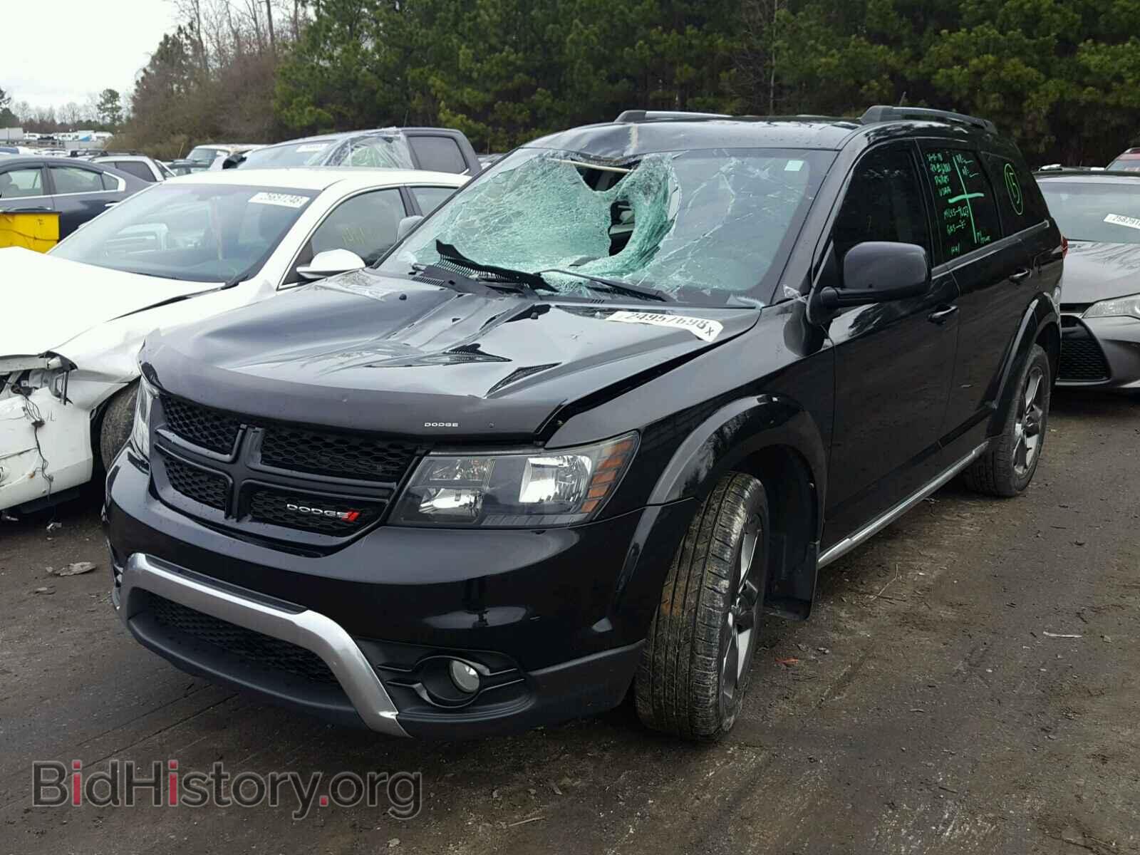 2015 DODGE JOURNEY - VIN: 3C4PDCGB2FT686470 - Фото 2