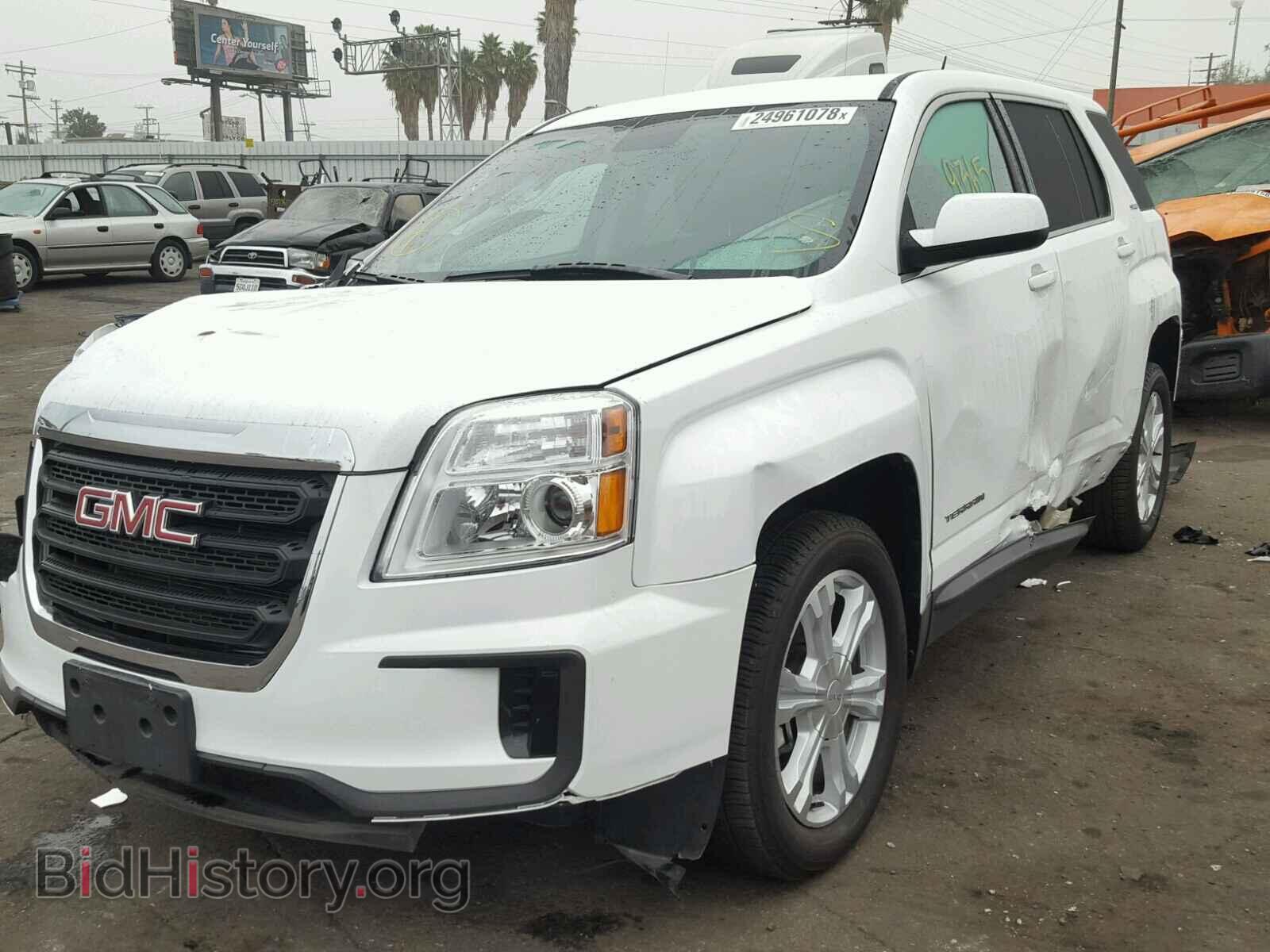 2017 GMC TERRAIN - VIN: 2GKALMEK3H6120850 - Фото 2