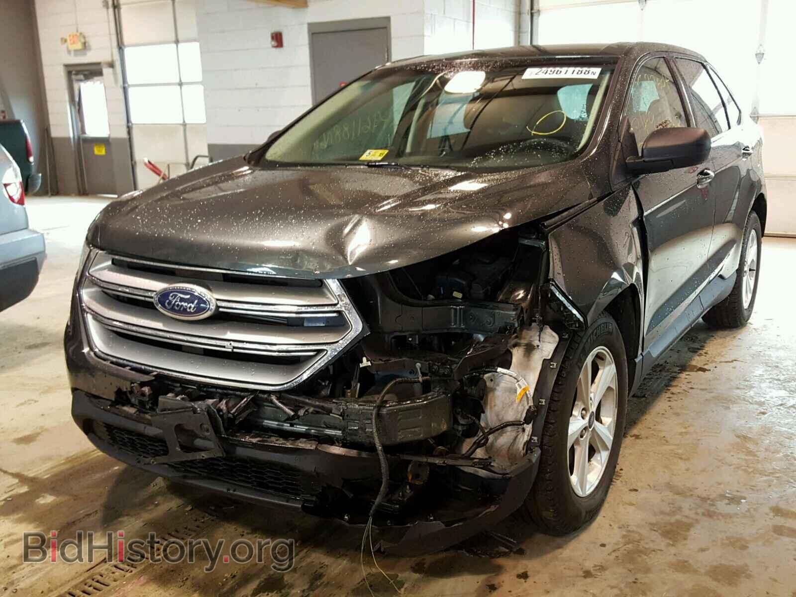2015 FORD EDGE - VIN: 2FMTK4G82FBB39446 - Photo 2