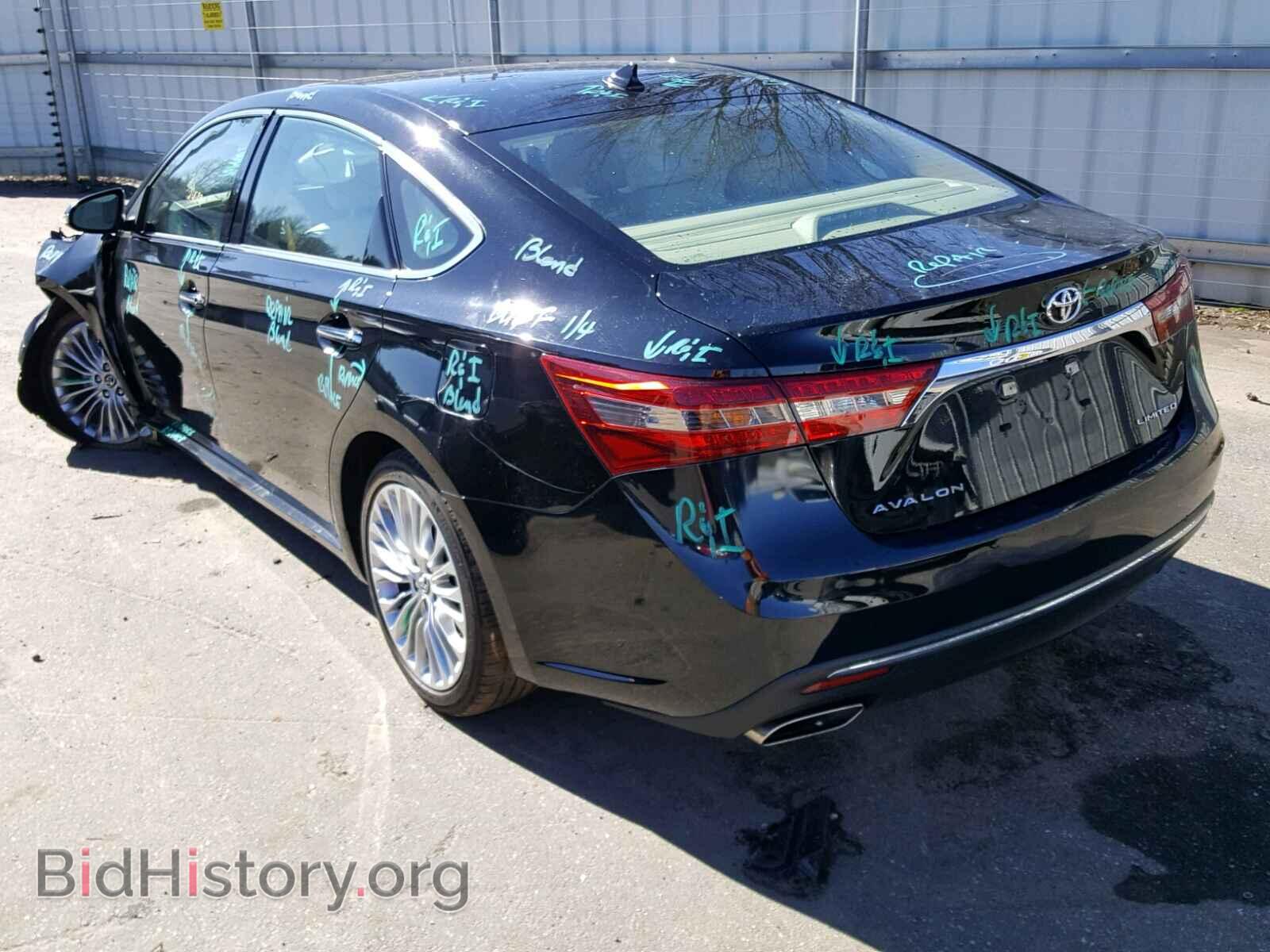 2016 TOYOTA AVALON - VIN: 4T1BK1EB4GU197319 - Фото 3