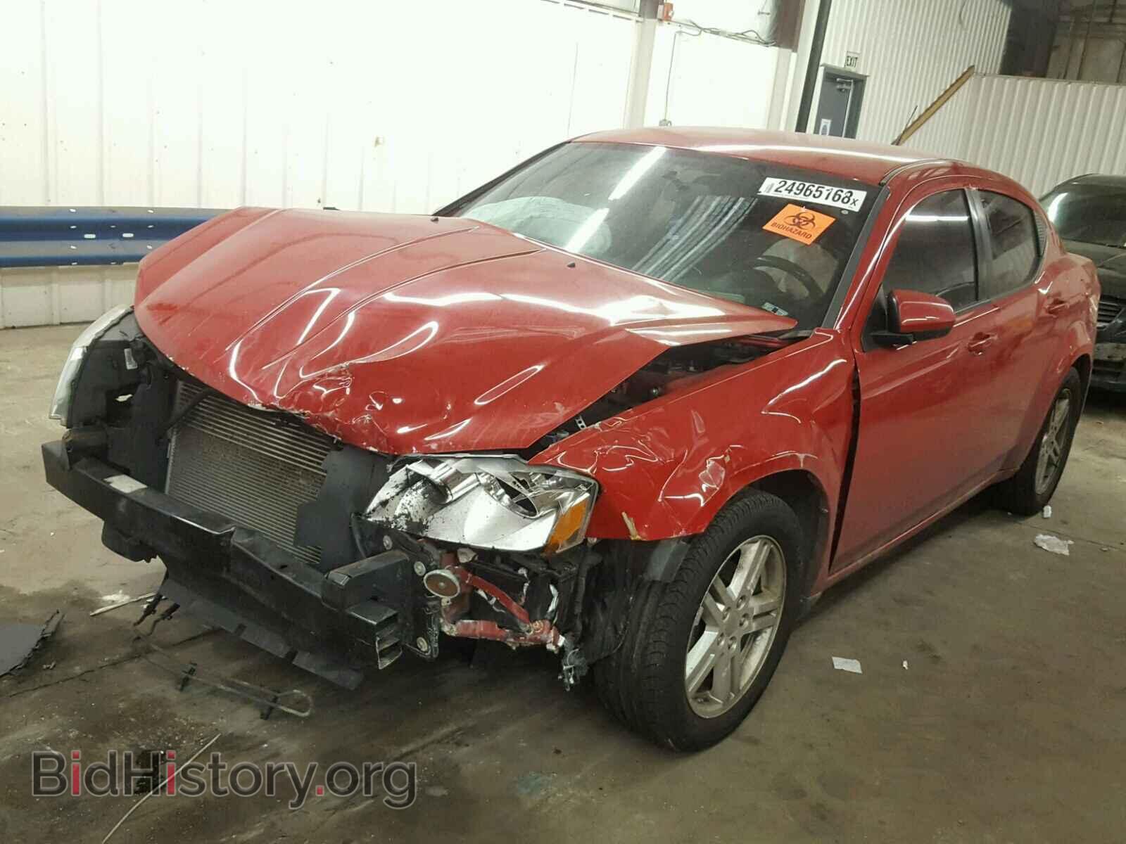 2011 DODGE AVENGER - VIN: 1B3BD1FB4BN526442 - Фото 2
