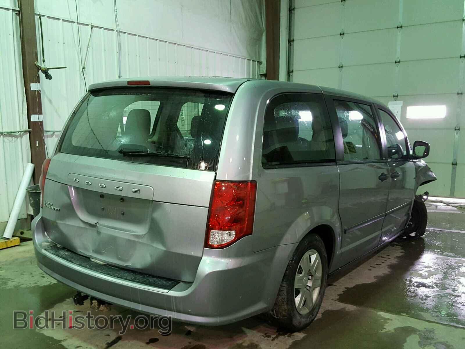 2013 DODGE CARAVAN - VIN: 2C4RDGBG3DR587448 - Фото 4
