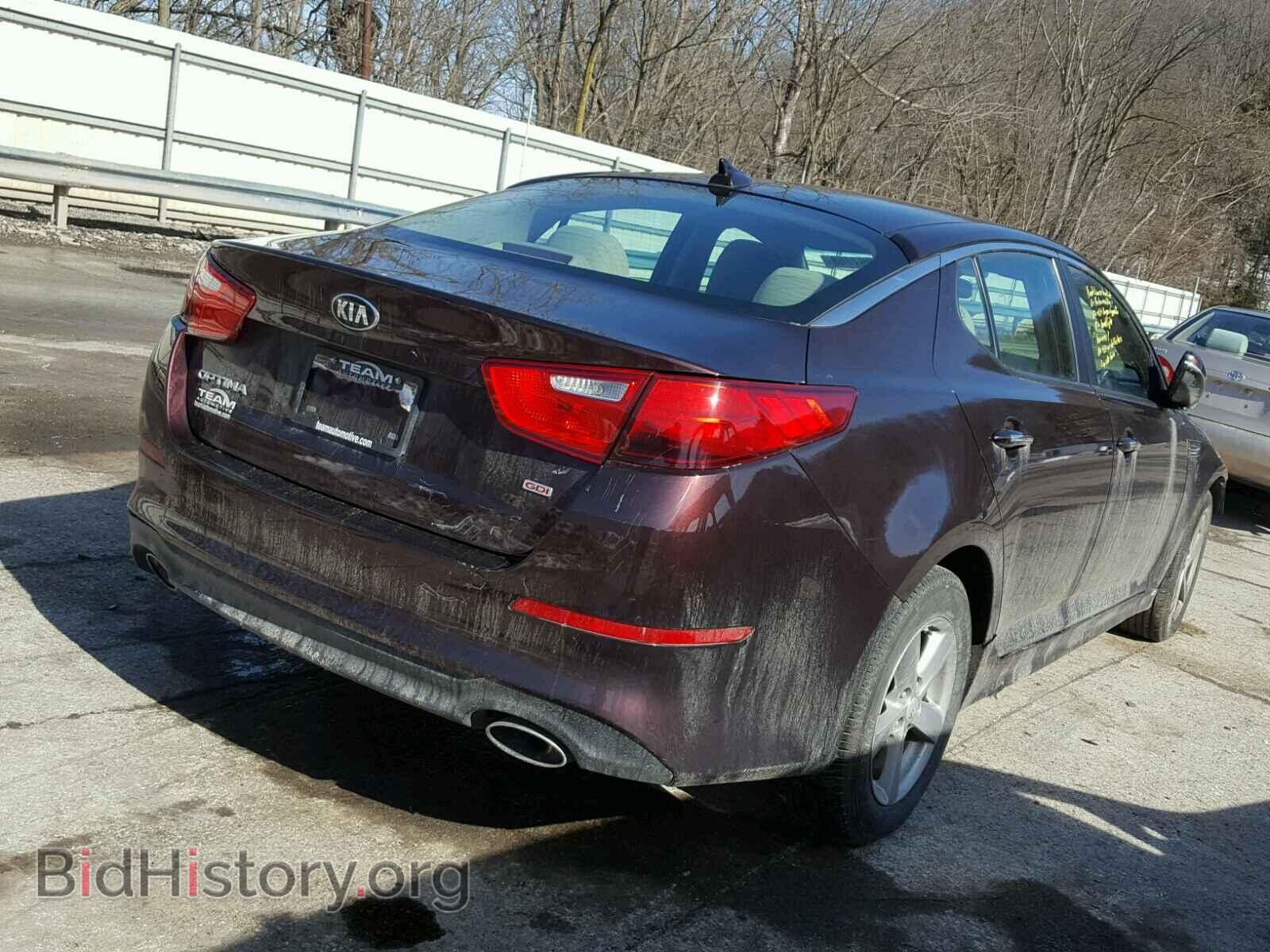 2015 KIA OPTIMA - VIN: 5XXGM4A79FG376712 - Фото 4