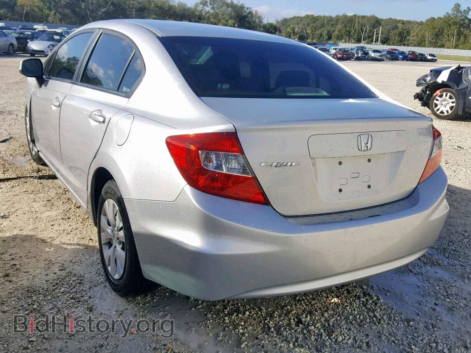 2012 HONDA CIVIC LX - VIN: 19XFB2F51CE073473 - Фото 3