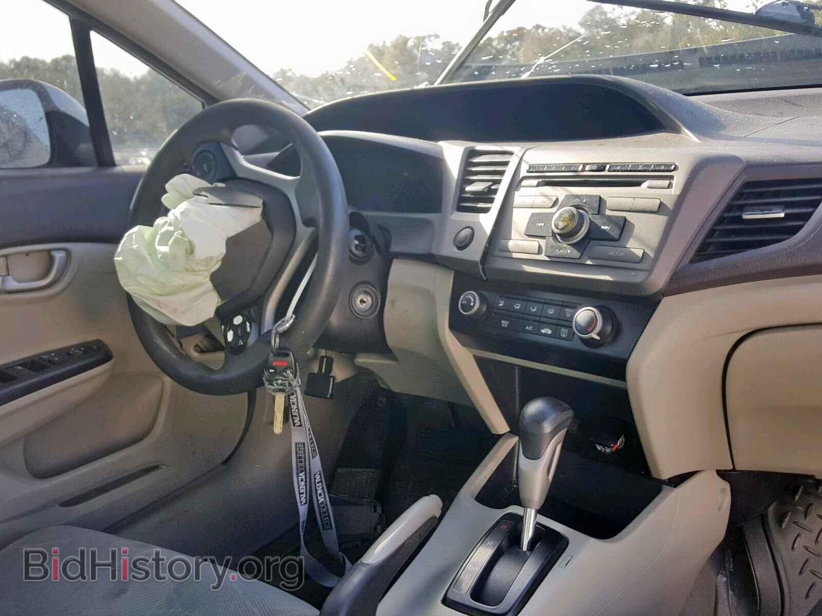 2012 HONDA CIVIC LX - VIN: 19XFB2F51CE073473 - Фото 9