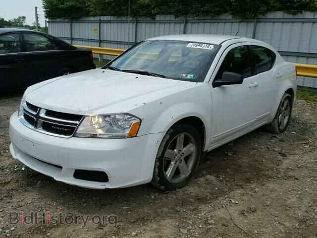2013 DODGE AVENGER - VIN: 1C3CDZABXDN722529 - Фото 2