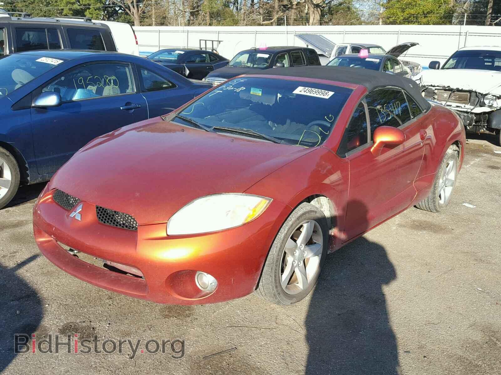2008 MITSUBISHI ECLIPSE - VIN: 4A3AL25F88E038382 - Фото 2
