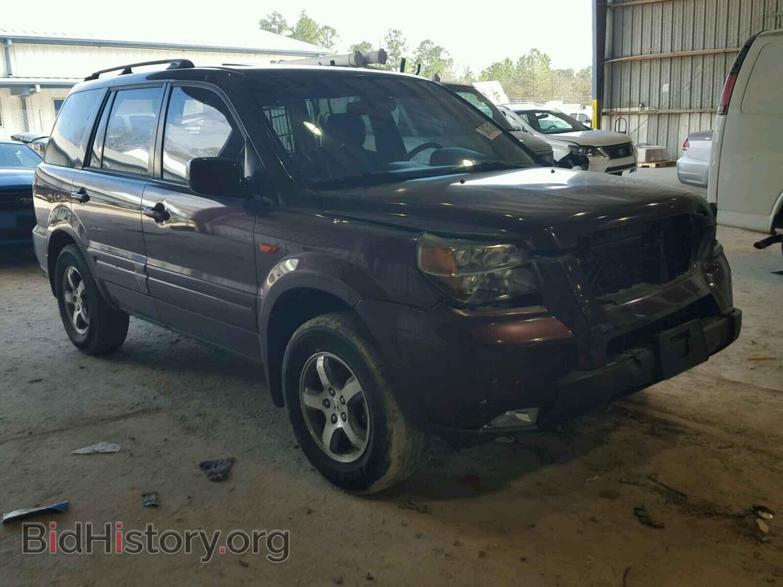 Фотография 5FNYF28577B007956 - HONDA PILOT 2007
