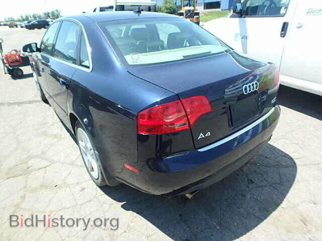 2007 AUDI A4 - VIN: WAUDF78E57A025387 - Фото 3
