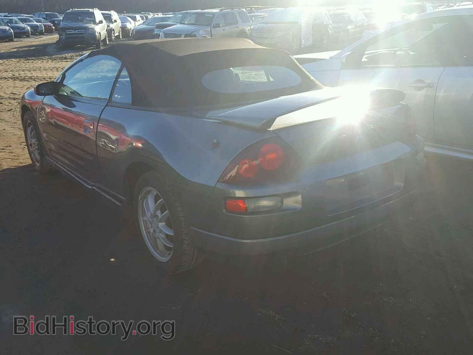 2002 MITSUBISHI ECLIPSE - VIN: 4A3AE85H12E028864 - Фото 3