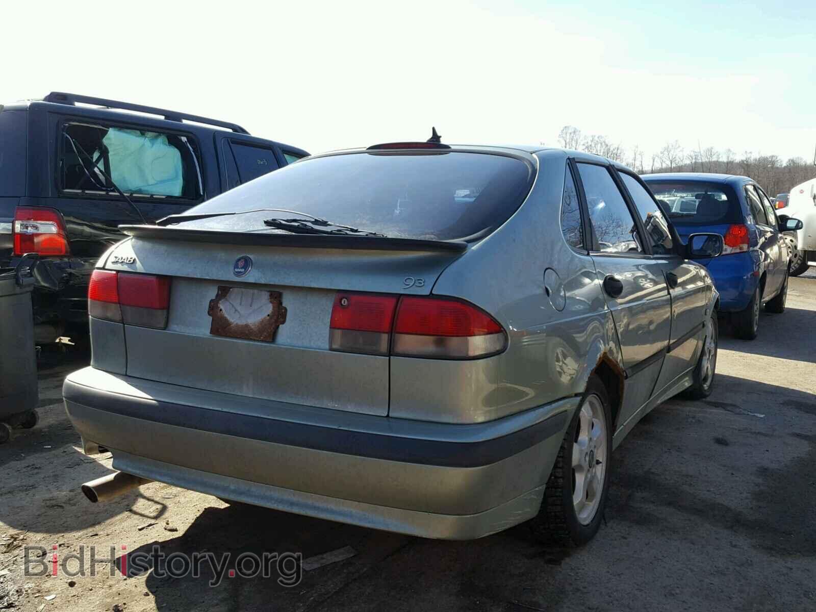 2001 SAAB 9 3 - VIN: YS3DF58K212021174 - Фото 4