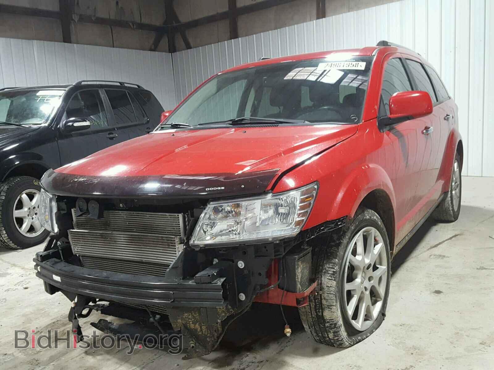 2013 DODGE JOURNEY - VIN: 3C4PDCDG0DT642805 - Фото 2