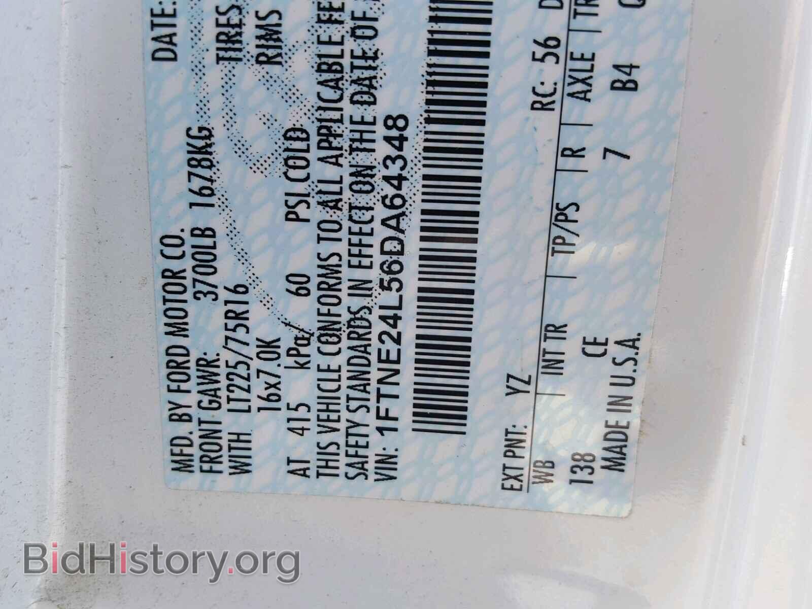 2006 FORD ECONOLINE - VIN: 1FTNE24L56DA64348 - Photo 10