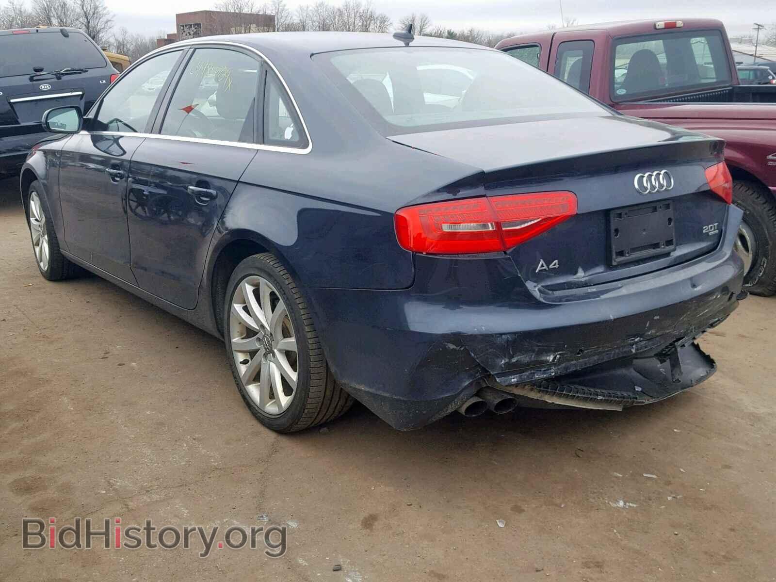 2013 AUDI A4 - VIN: WAUBFAFL8DN049368 - Фото 3