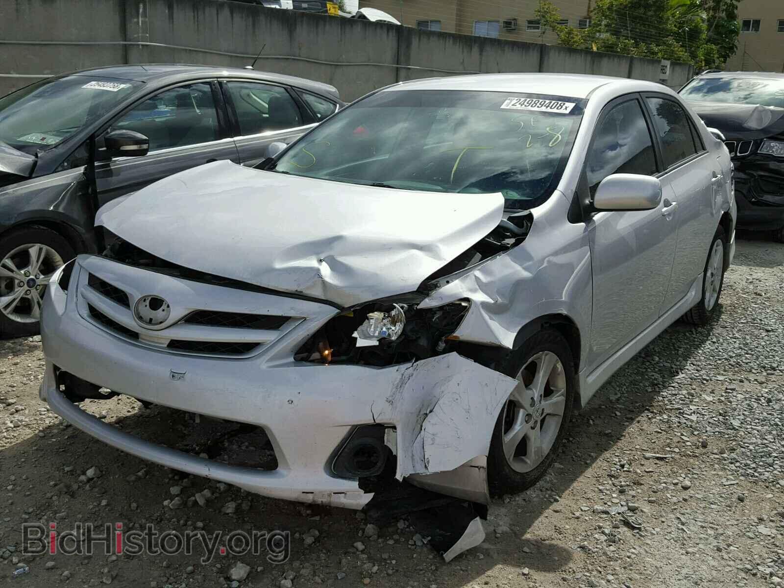 2011 TOYOTA COROLLA BA - VIN: 2T1BU4EE6BC658195 - Фото 2