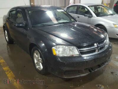 2011 Dodge AVENGER Avenger MA, black — VIN 1B3BD1FB2BN524687, Copart