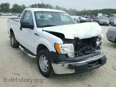 2011 Ford F150, белый — VIN 1FTMF1CM7BFA55453, Copart