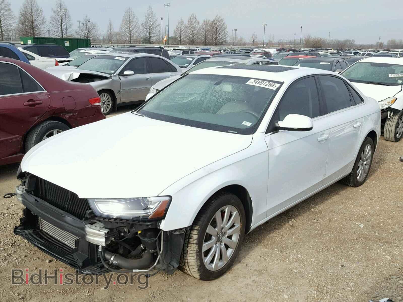 2013 AUDI A4 - VIN: WAUBFAFL2DA171005 - Фото 2