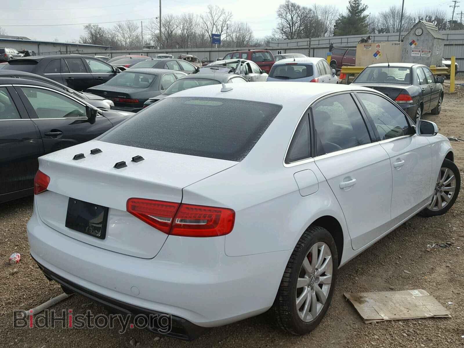2013 AUDI A4 - VIN: WAUBFAFL2DA171005 - Фото 4