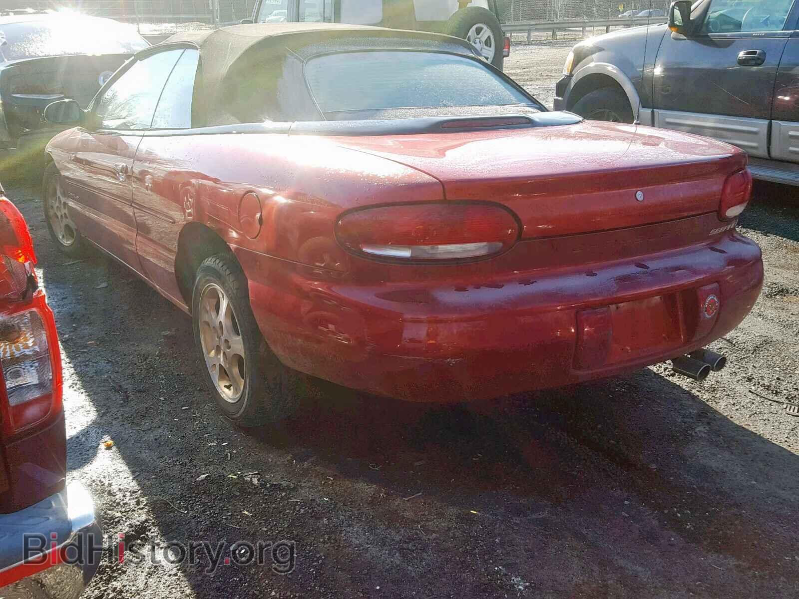 1999 CHRYSLER SEBRING - VIN: 3C3EL55H0XT599573 - Фото 3
