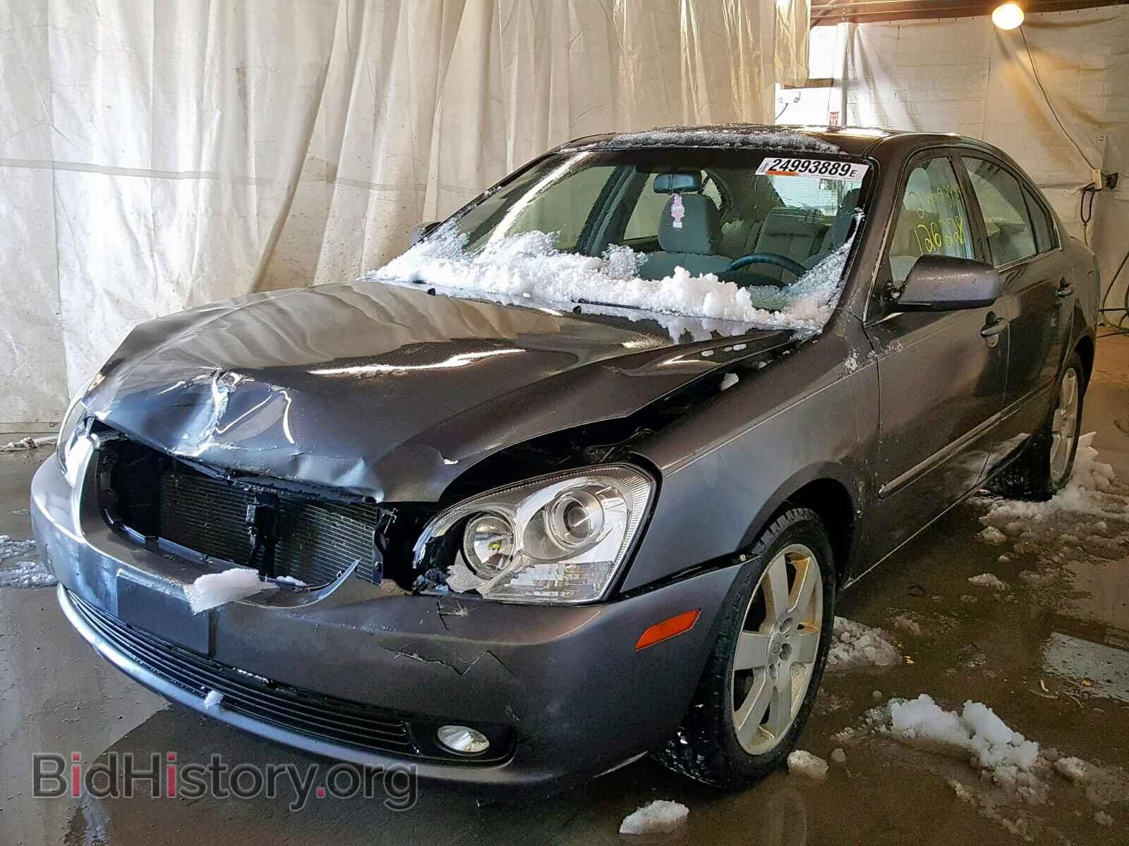2007 KIA OPTIMA - VIN: KNAGE124675094093 - Фото 2