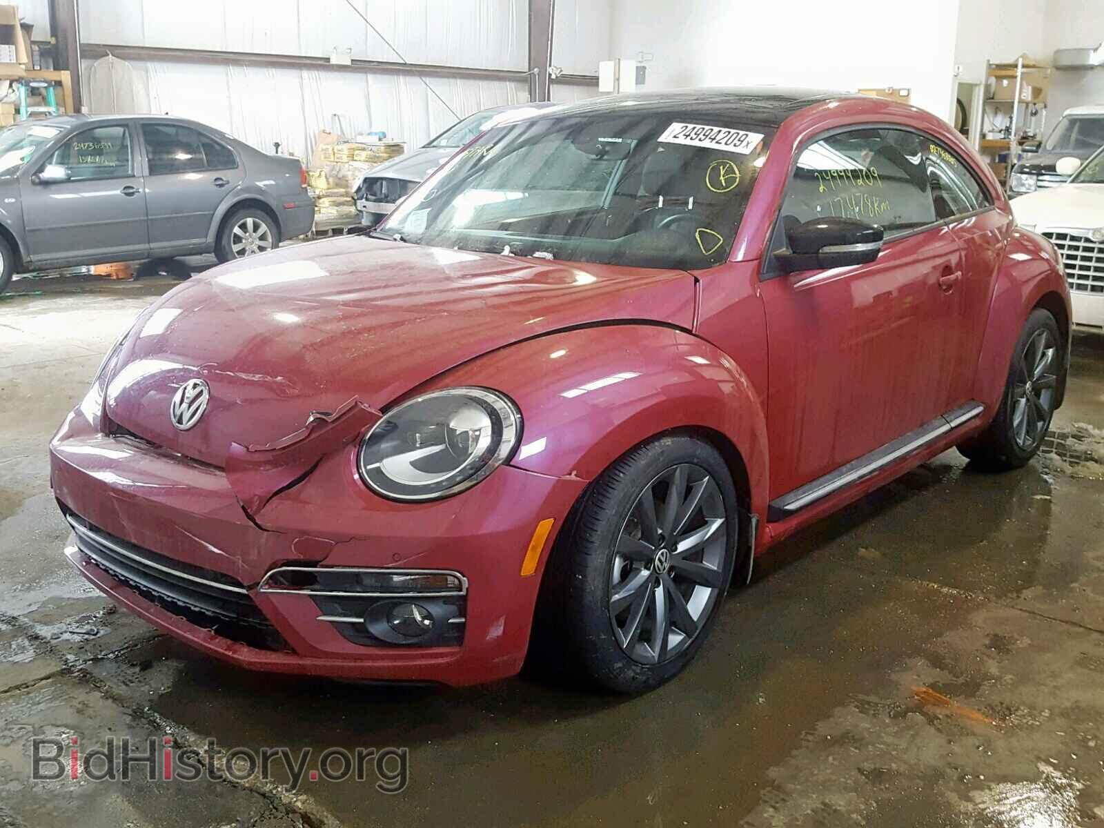 2017 VOLKSWAGEN BEETLE - VIN: 3VWJ17AT0HM607962 - Фото 2