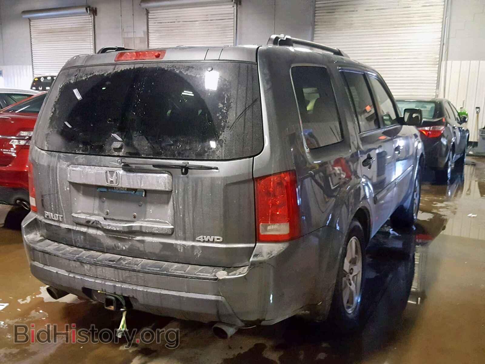 2009 HONDA PILOT EX - VIN: 5FNYF48439B004977 - Photo 4