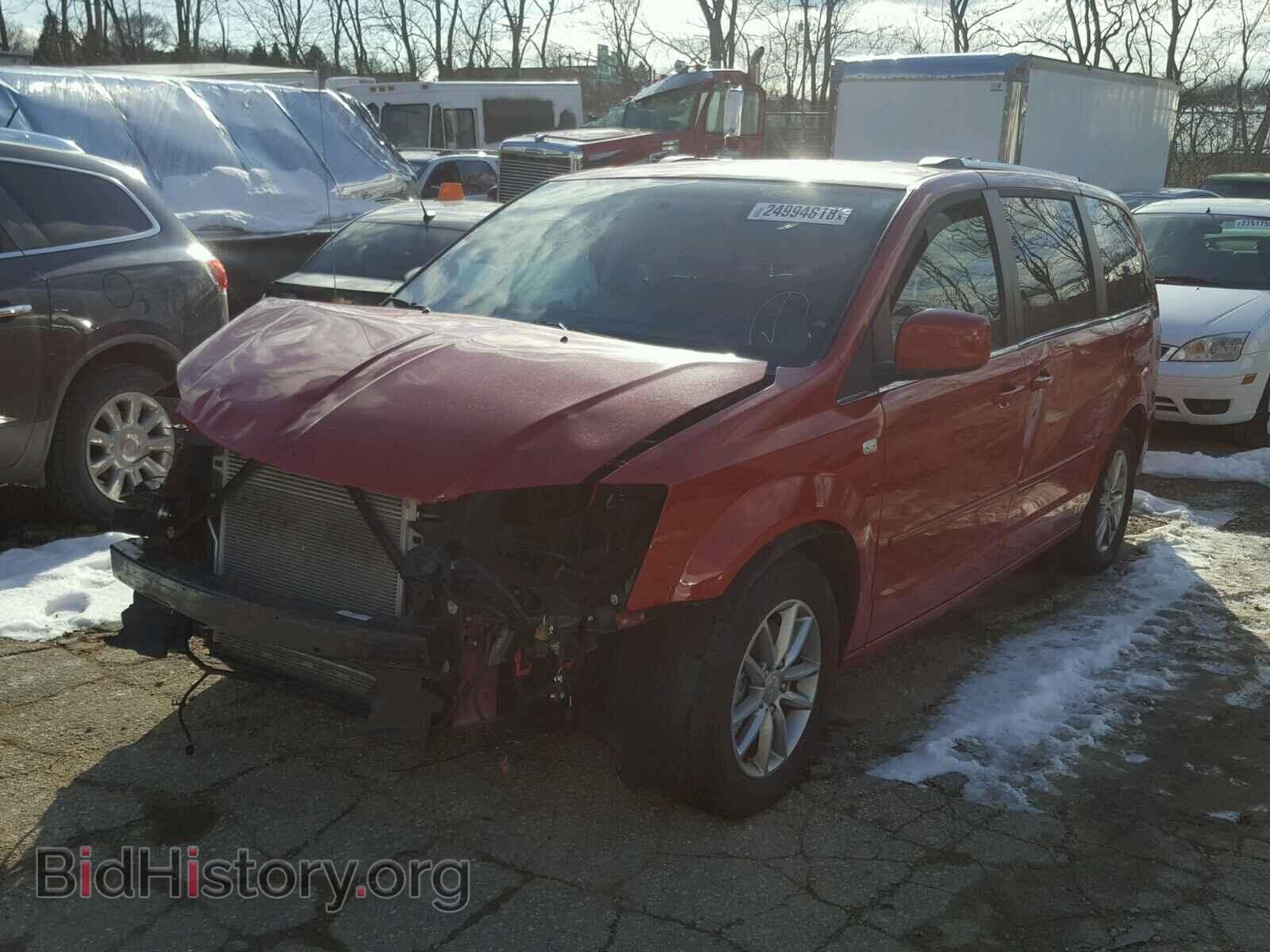 2014 DODGE CARAVAN - VIN: 2C4RDGCG0ER459832 - Фото 2