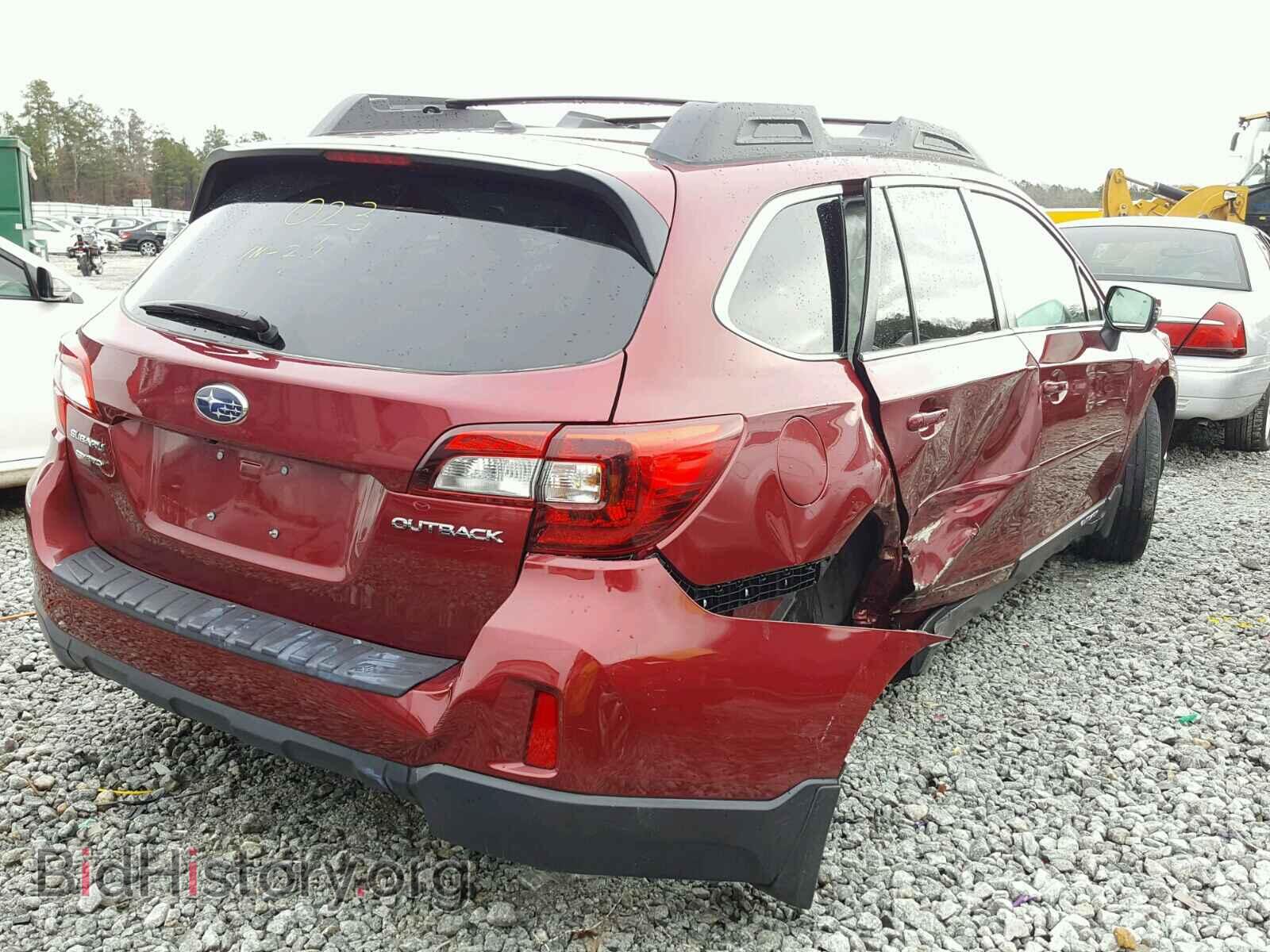 2015 SUBARU OUTBACK - VIN: 4S4BSBFC6F3350235 - Фото 4