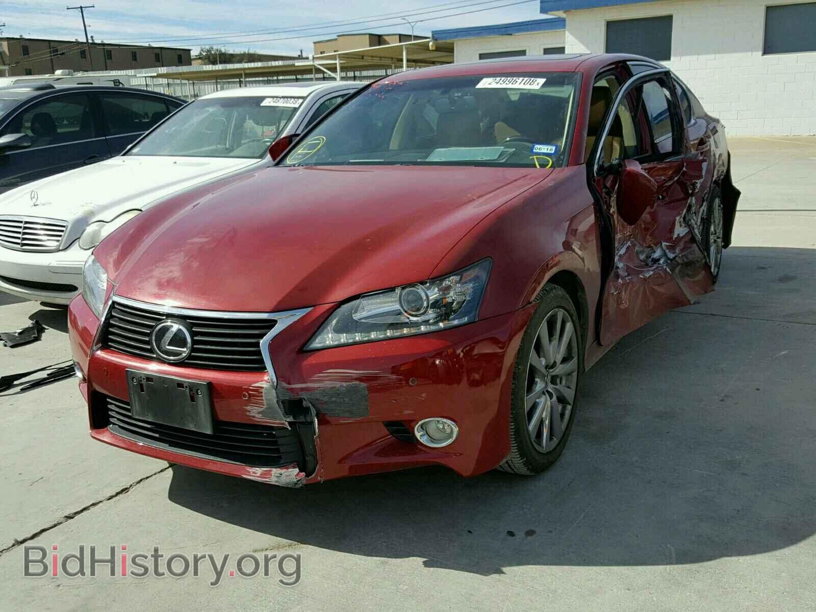 2013 LEXUS GS350 - VIN: JTHBE1BL4D5007709 - Фото 2