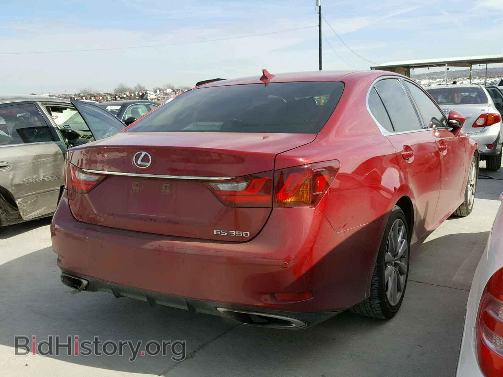 2013 LEXUS GS350 - VIN: JTHBE1BL4D5007709 - Фото 4