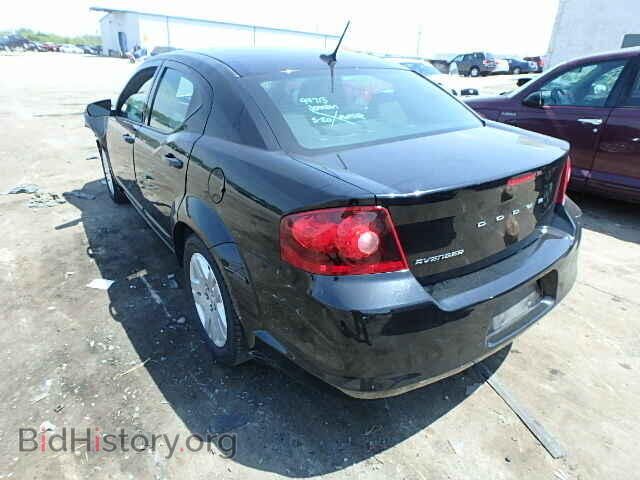 2011 DODGE AVENGER - VIN: 1B3BD4FB6BN543471 - Фото 3