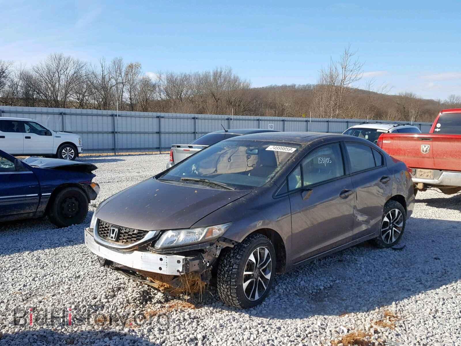 2013 HONDA CIVIC - VIN: 2HGFB2F88DH500231 - Photo 2
