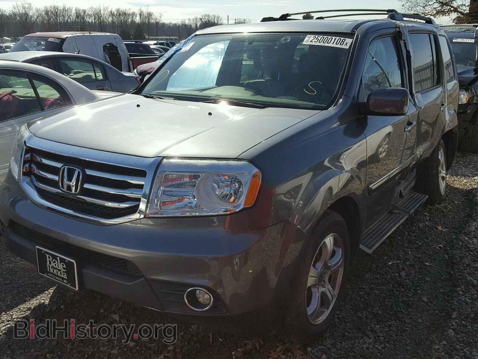 2013 HONDA PILOT - VIN: 5FNYF4H58DB019444 - Фото 2