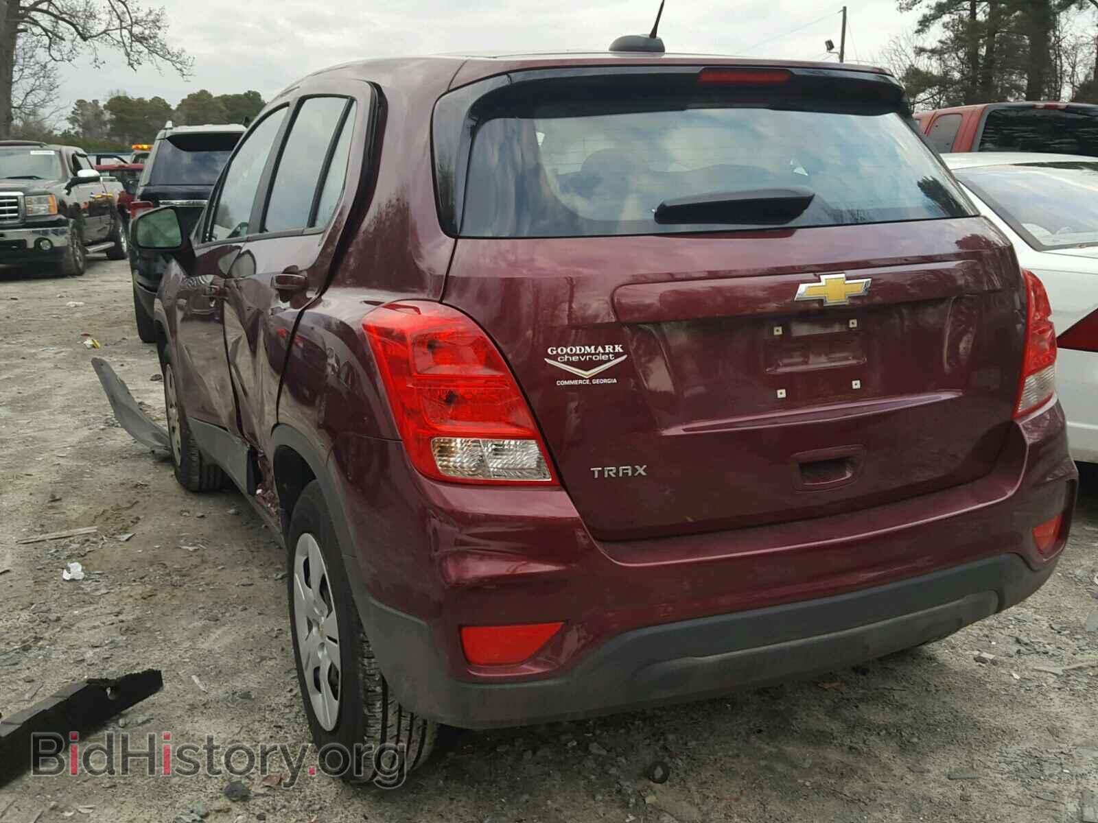2017 CHEVROLET TRAX - VIN: 3GNCJKSB2HL199837 - Фото 3