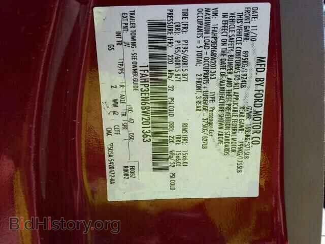 2011 FORD FOCUS - VIN: 1FAHP3EN6BW201363 - Фото 10