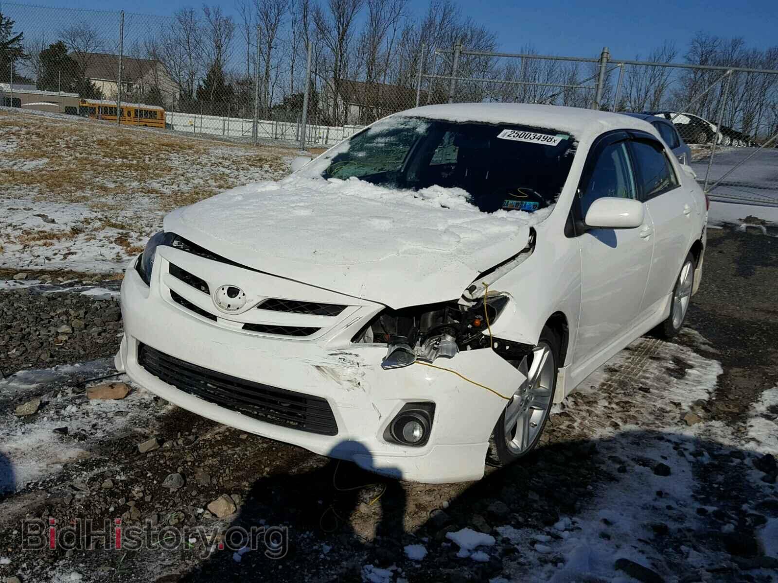 2013 TOYOTA COROLLA BA - VIN: 2T1BU4EEXDC973648 - Фото 2