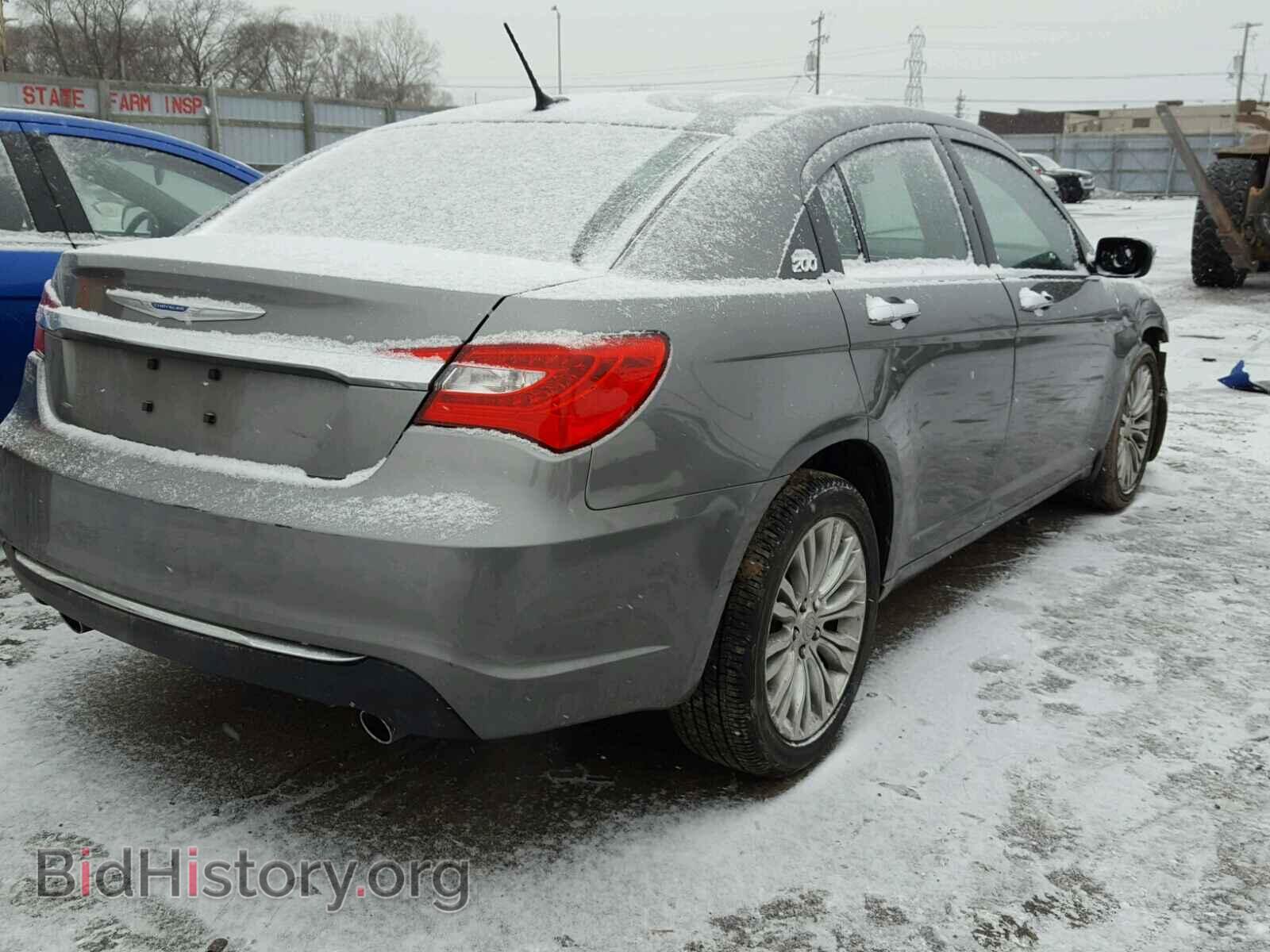 2012 CHRYSLER 200 - VIN: 1C3CCBCGXCN251354 - Фото 4