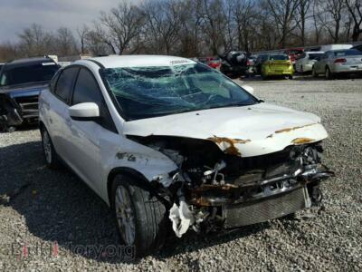 2012 Ford FOCUS Focus SE, white — VIN 1FAHP3F22CL258750, Copart