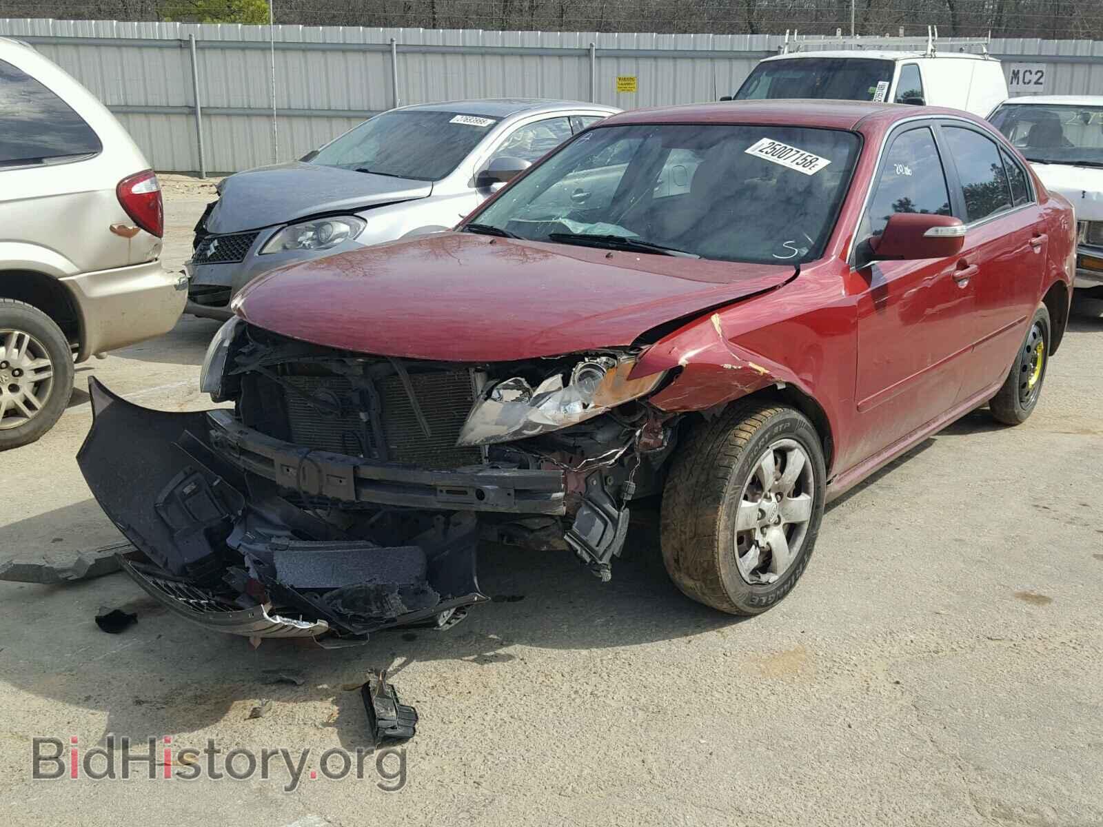 2009 KIA OPTIMA - VIN: KNAGE228X95310328 - Фото 2