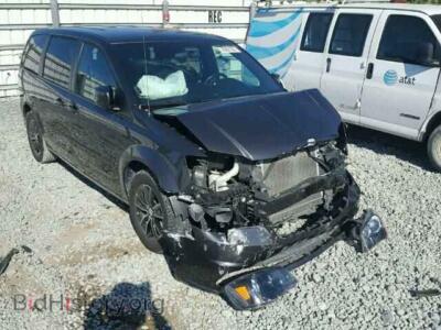 2015 Dodge CARAVAN Grand Cara, gray — VIN 2C4RDGEG3FR603713, Copart
