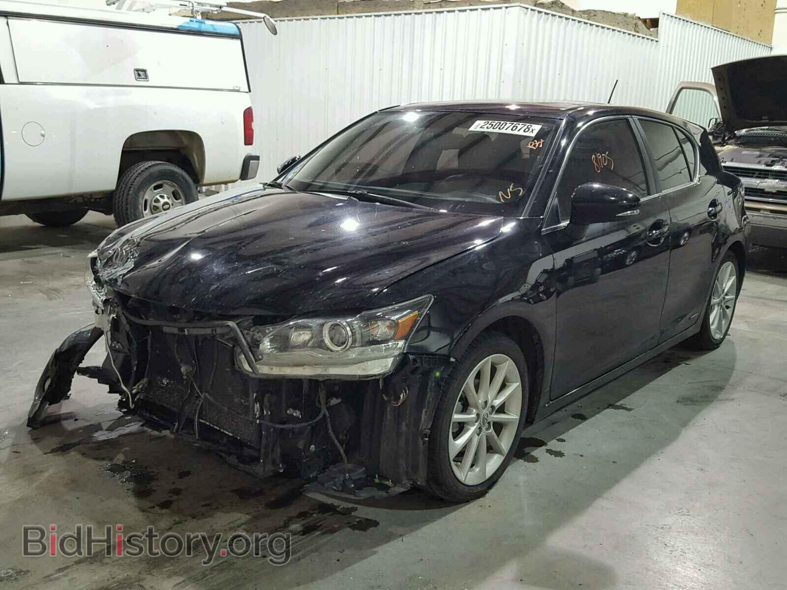 2013 LEXUS CT 200 - VIN: JTHKD5BH0D2171014 - Фото 2