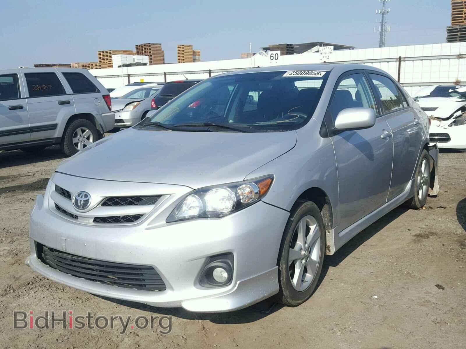 2011 TOYOTA COROLLA BA - VIN: 2T1BU4EEXBC684069 - Фото 2