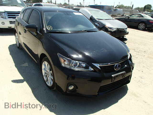 Фотография JTHKD5BH3D2167913 - LEXUS CT 200 2013