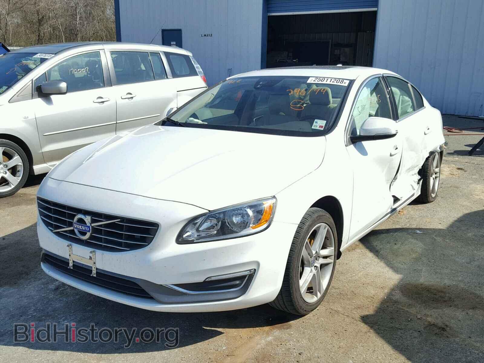 2014 VOLVO S60 - VIN: YV1612FS4E1296194 - Фото 2