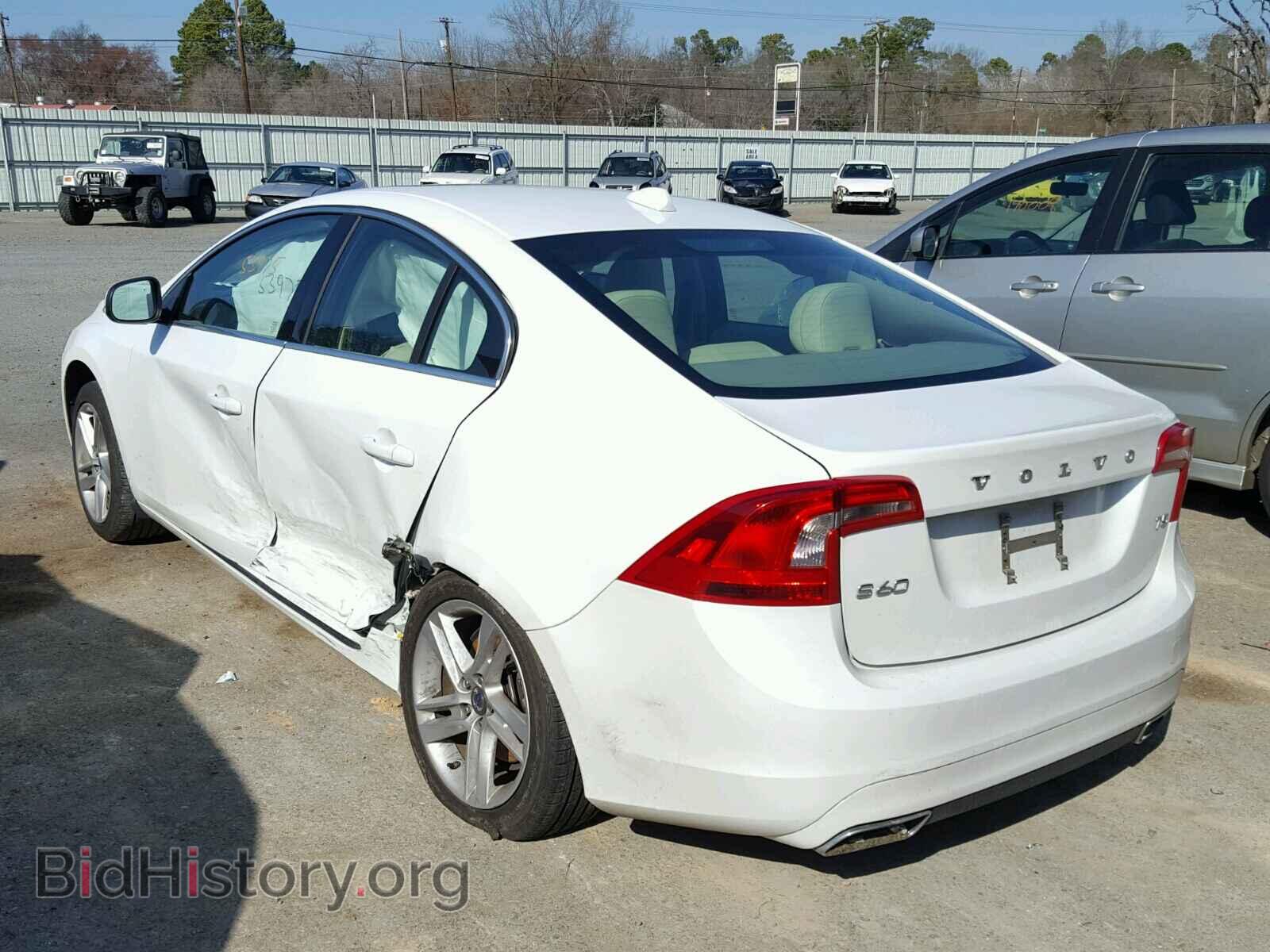 2014 VOLVO S60 - VIN: YV1612FS4E1296194 - Фото 3