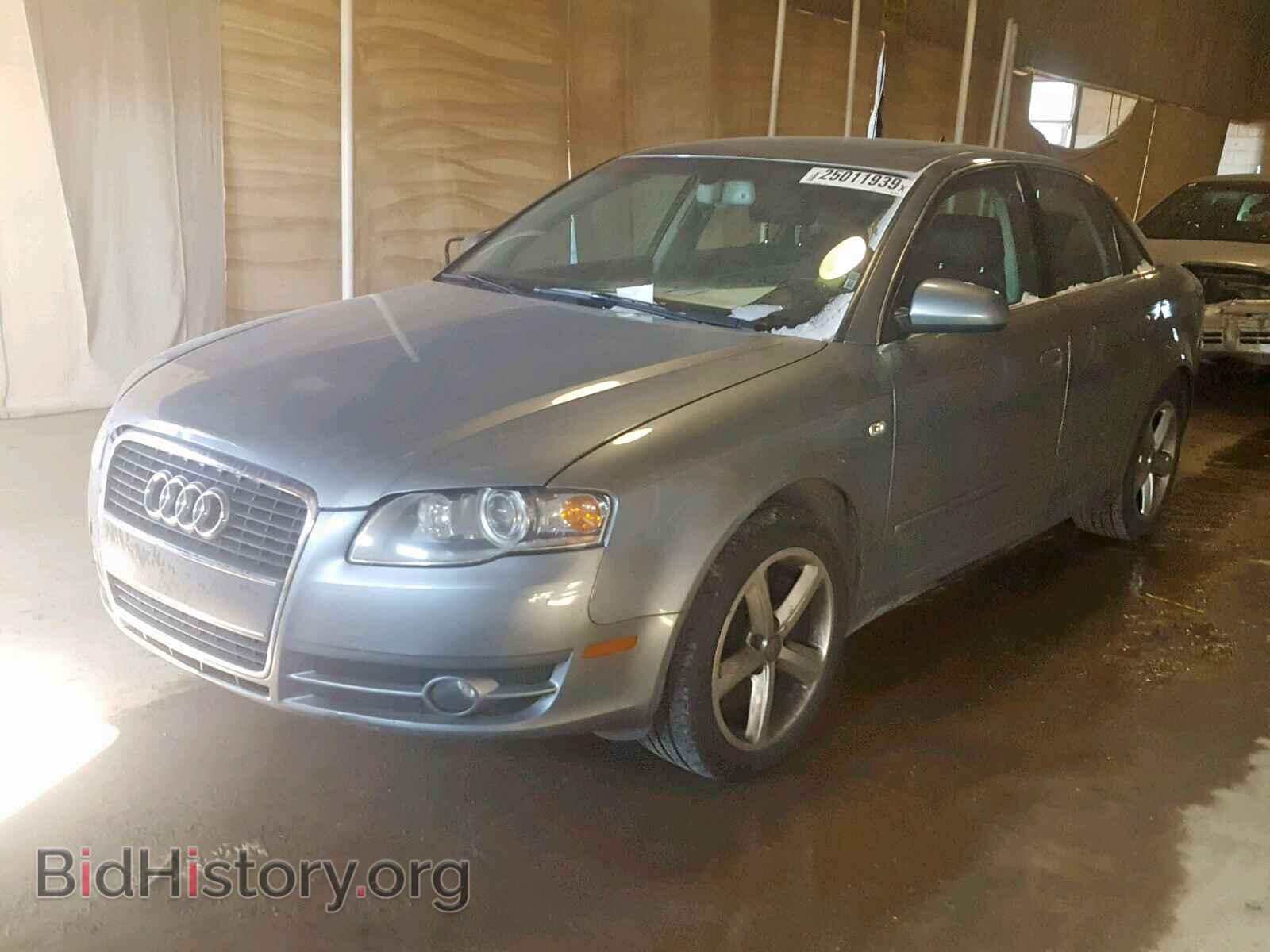 2007 AUDI A4 - VIN: WAUDH78E57A013833 - Фото 2