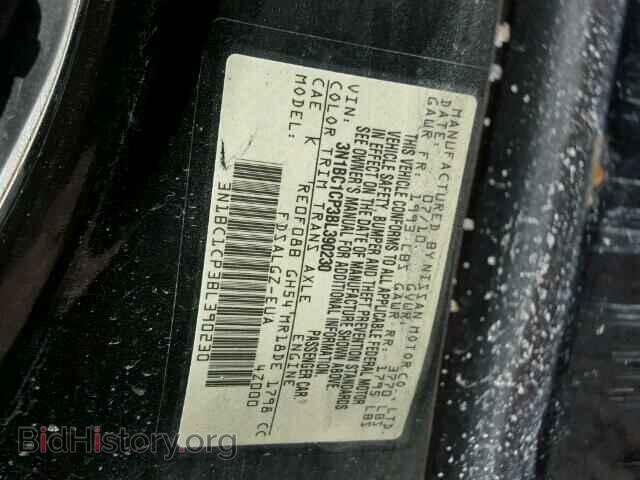 2011 NISSAN VERSA - VIN: 3N1BC1CP3BL390230 - Фото 10