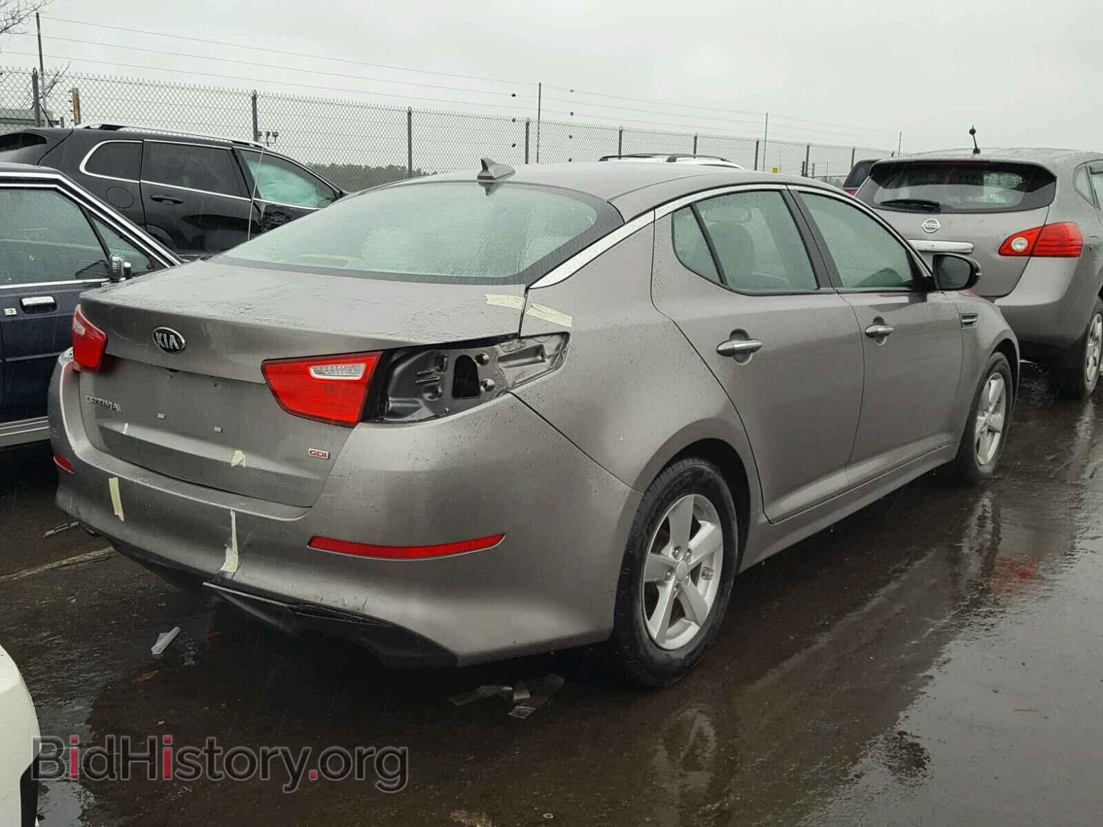 2015 KIA OPTIMA - VIN: 5XXGM4A76FG387327 - Фото 4
