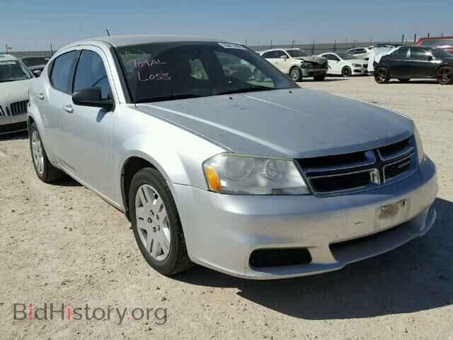 Фотография 1C3CDZAB4CN238614 - DODGE AVENGER 2012